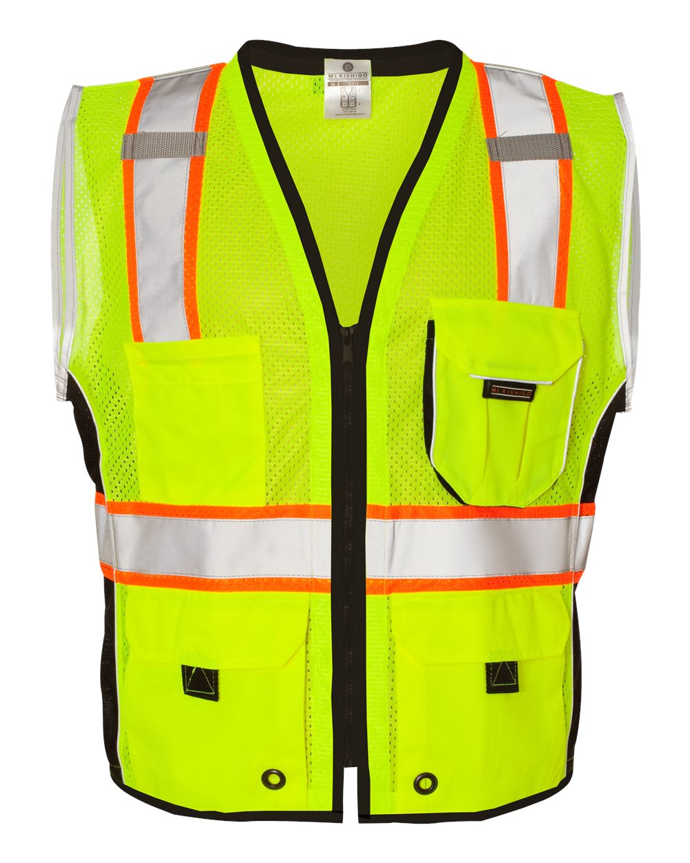 Kishigo Unisex Premium Black Series® Heavy-Duty Vest - 1513-1514