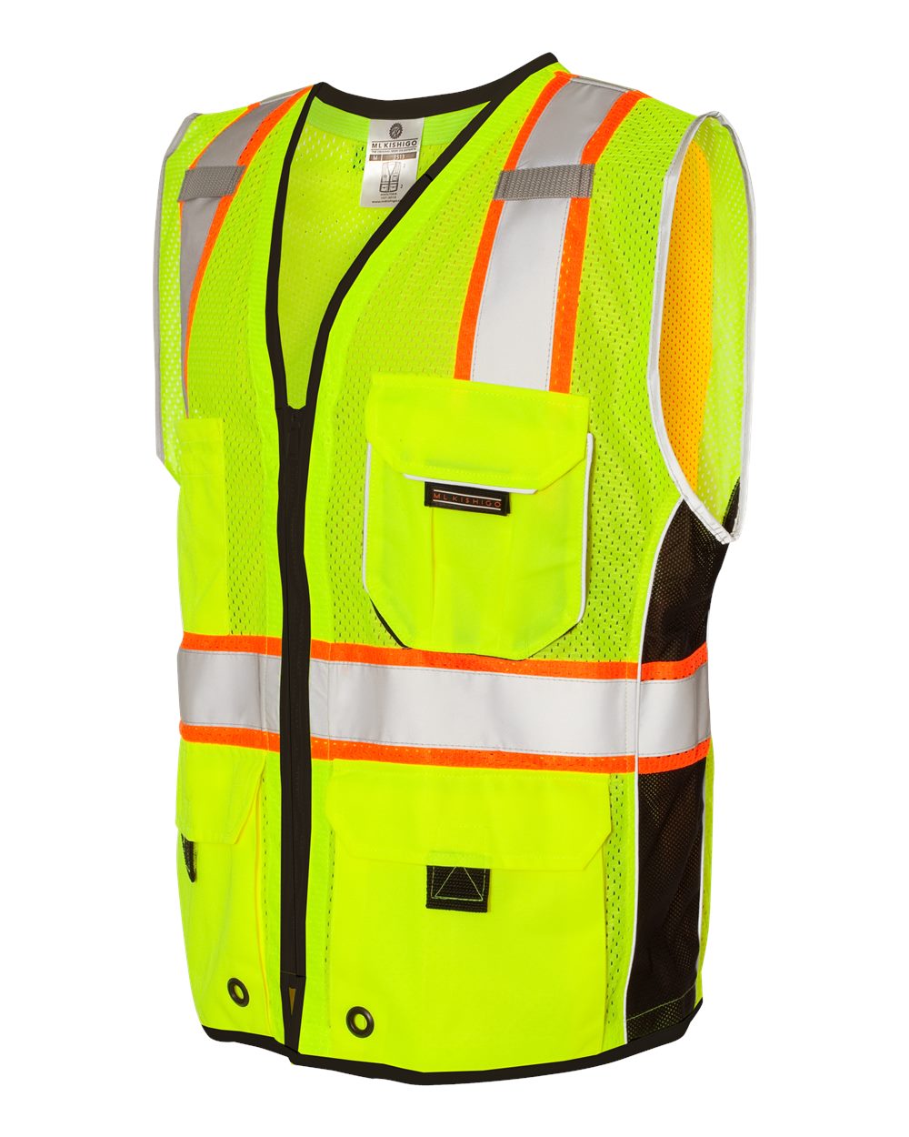 Kishigo Unisex Premium Black Series® Heavy-Duty Vest - 1513-1514