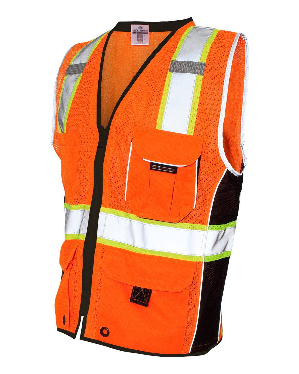 Kishigo Unisex Premium Black Series® Heavy-Duty Vest - 1513-1514