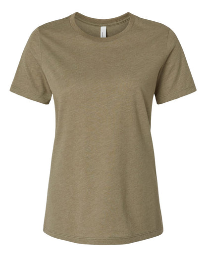 Bella & Canvas Women’s Relaxed Fit Heather CVC Tee - 6400CVC