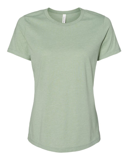 Bella & Canvas Women’s Relaxed Fit Heather CVC Tee - 6400CVC