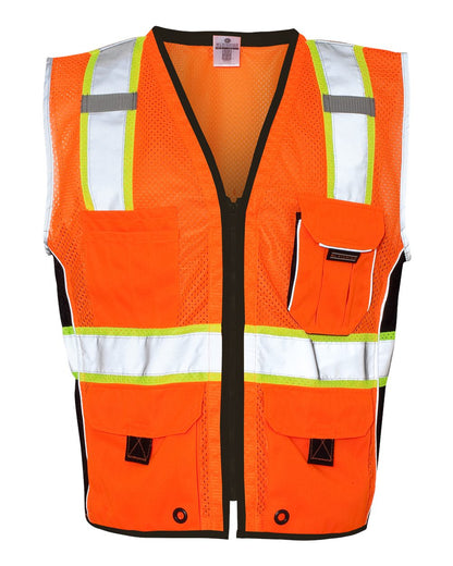 Kishigo Unisex Premium Black Series® Heavy-Duty Vest - 1513-1514